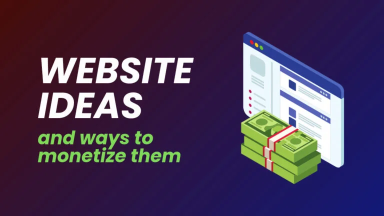website ideas make money