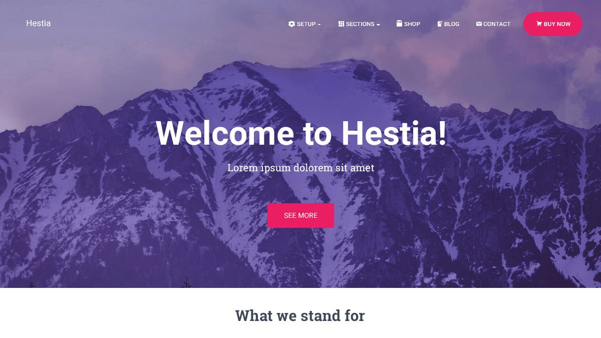 hestia theme