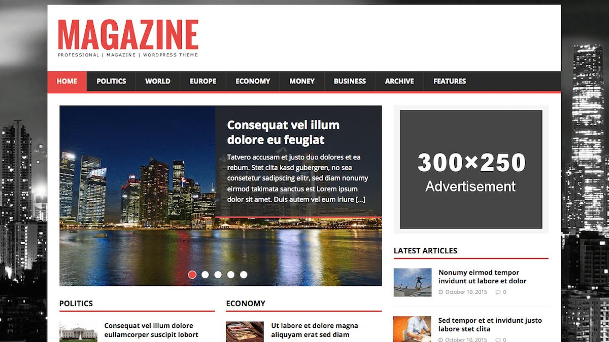 mh magazine theme