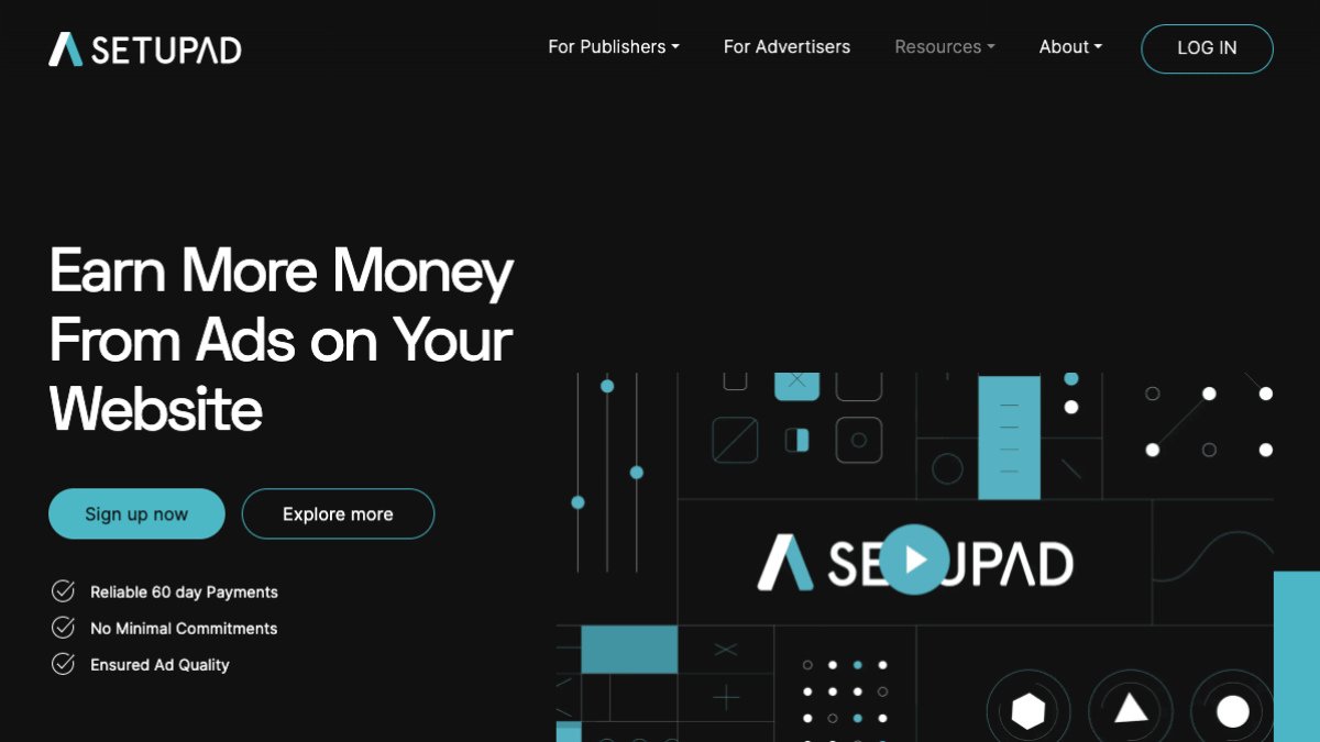 setupad ad network