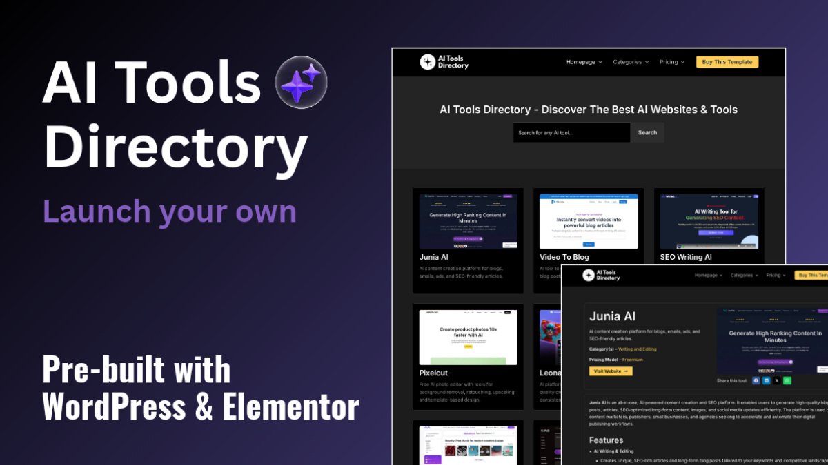 ai tools directory website 1