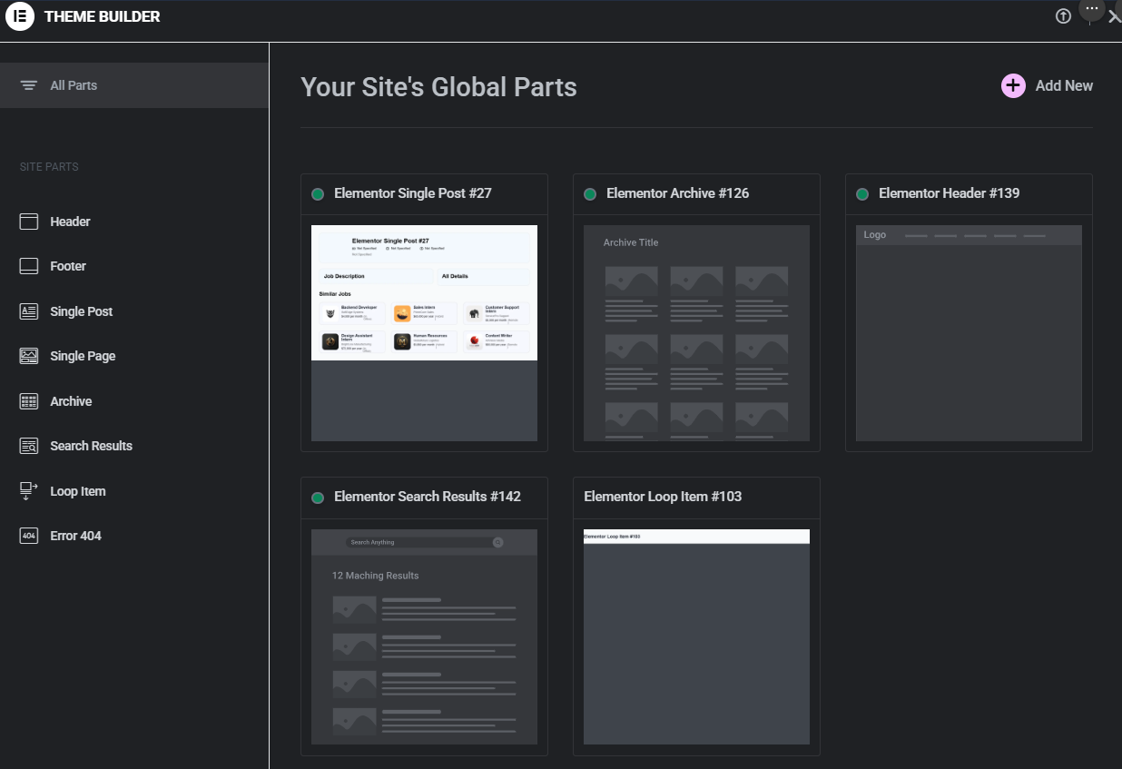 job site templates